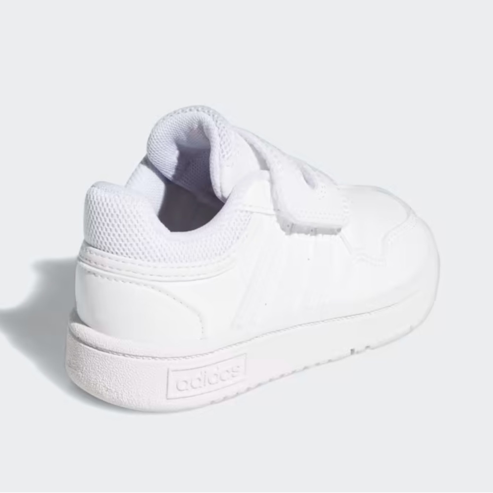 adidas Hoops 3.0 Baby/Toddler Shoes in White Size 10K - Picture 4 of 12
